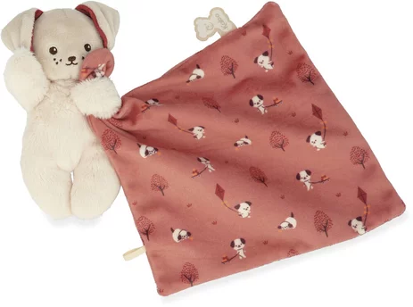 Carré Douceur Peluche Chien Brique 14 cm, Kaloo – Image 5