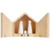 Mini Set Nativité en Porcelaine et Bois ,RÄDER