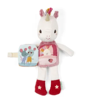Lena la Licorne Peluche à Histoire Phosphorescente 28 cm, Lilliputiens – Image 4