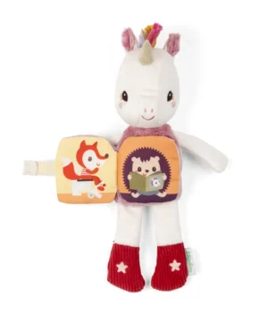 Lena la Licorne Peluche à Histoire Phosphorescente 28 cm, Lilliputiens – Image 3