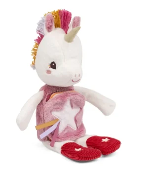 Lena la Licorne Peluche à Histoire Phosphorescente 28 cm, Lilliputiens