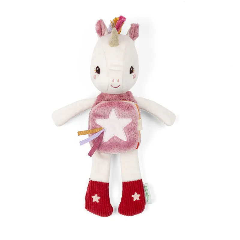 Lena la Licorne Peluche à Histoire Phosphorescente 28 cm, Lilliputiens – Image 2