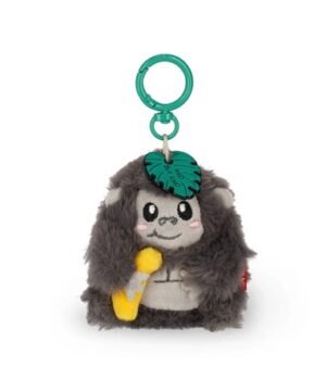 Porte-clés en Peluche Gorilla – Tiny Super Soft!, Legami