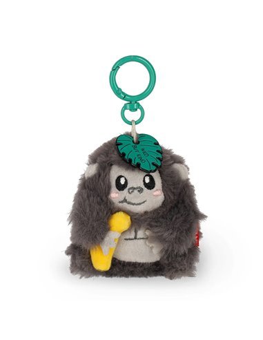 Porte-clés en Peluche Gorilla – Tiny Super Soft!, Legami