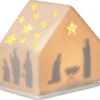 Lanterne Porcelaine Crèche de Noël, RÄDER