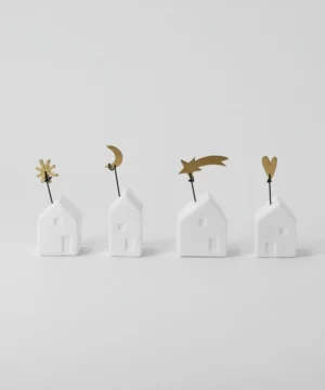 Mini Maisons en Porcelaine « Wish Houses », RÄDER