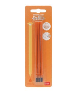 Recharges Orange pour Stylo Effaçable, Legami