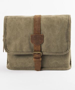 Trousse de Toilette Pliable TRAPPEUR vert olive, Alaskan Maker