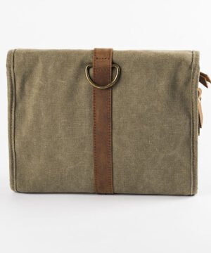 Trousse de Toilette Pliable TRAPPEUR vert olive,  Alaskan Maker – Image 3