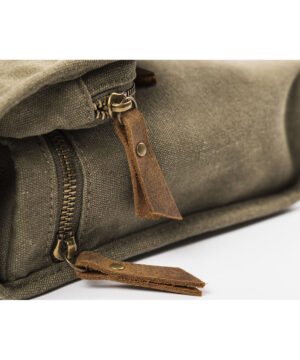 Trousse de Toilette Pliable TRAPPEUR vert olive,  Alaskan Maker – Image 4
