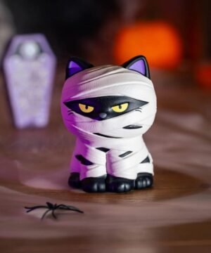 Jouet Anti-Stress Chat Momie Halloween, Legami