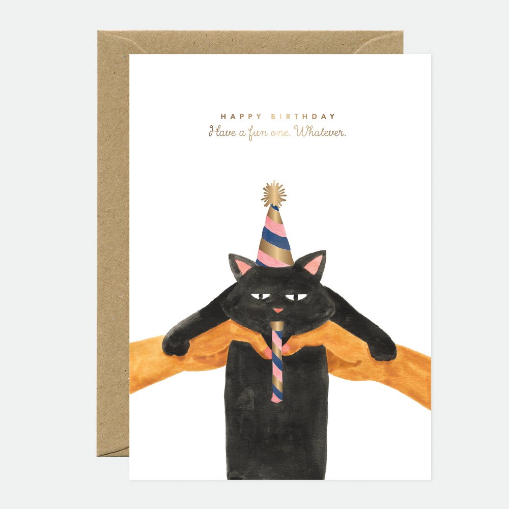 Carte d'Anniversaire Chat, ATWS