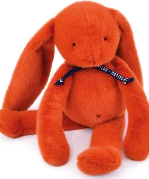 Peluche Lapin Méloé 37 cm Potiron, Mailou