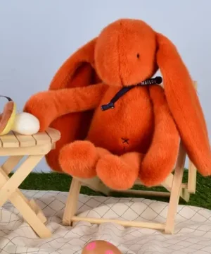 Peluche Lapin Méloé 56 cm Potiron, Mailou