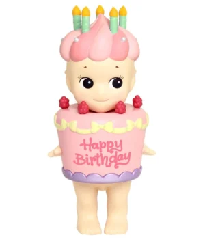 Alternative view of Figurine Surprise Série Birthday Gift Gâteaux, Sonny Angel