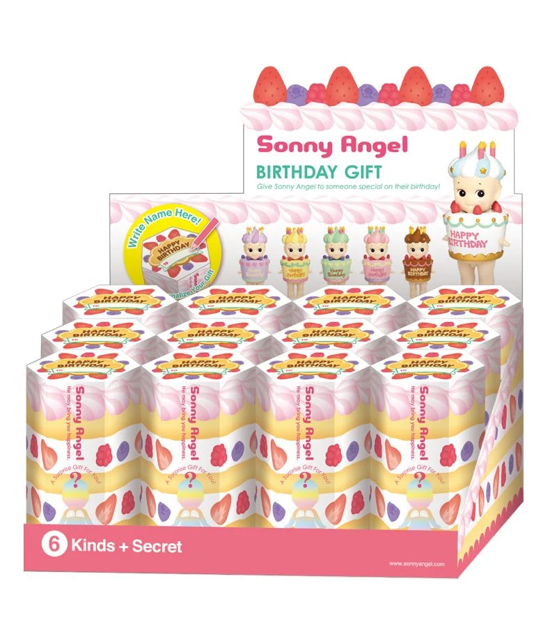 Figurine Surprise Série Birthday Gift Gâteaux, Sonny Angel