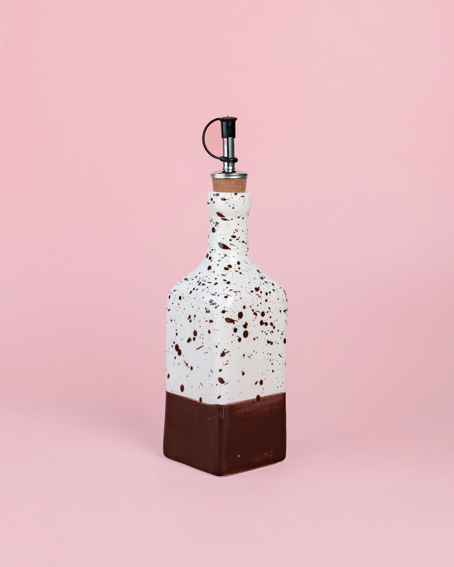 Bouteille d'Huile en Céramique Artisanale Brownie, Tierra Cocida – Image 4