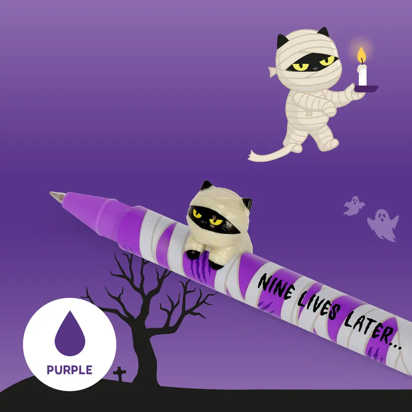 Set de 2 Stylos à Encre Gel Lovely Friends Secret Trick or Treat Halloween, Legami – Image 2