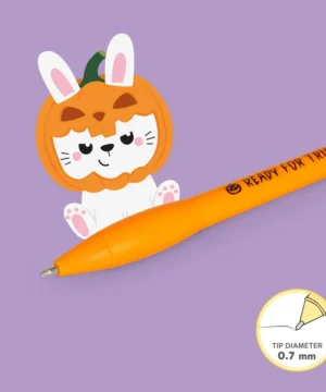Alternative view of Stylo à Encre Gel avec Lapin Lumineux Halloween, Legami