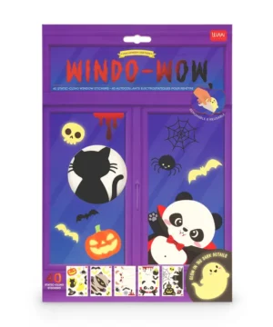 Set de 40 Autocollants Électrostatiques pour Fenêtre Windo-Wow, Legami