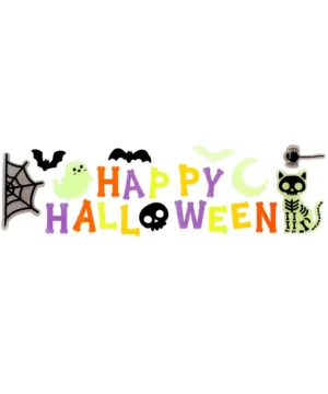 Alternative view of Set d’Autocollants en Gel pour Fenêtre Large Halloween, Legami