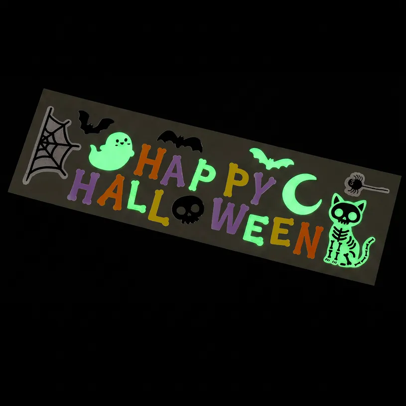Set d’Autocollants en Gel pour Fenêtre Large Halloween, Legami – Image 3