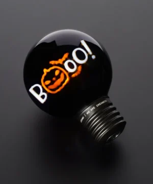Alternative view of Lampe de Table en Forme d'Ampoule Pumpkin Booo Halloween, Legami