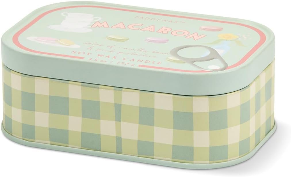 Bougie Parfumée Bistro Macaron Pistache Rose, Paddywax – Image 2