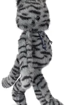 Alternative view of Peluche Chat Méloé 37 cm Grisouille, Mailou