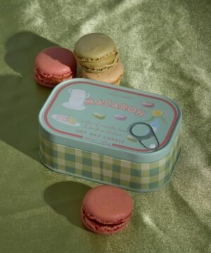 Bougie Parfumée Bistro Macaron Pistache Rose, Paddywax