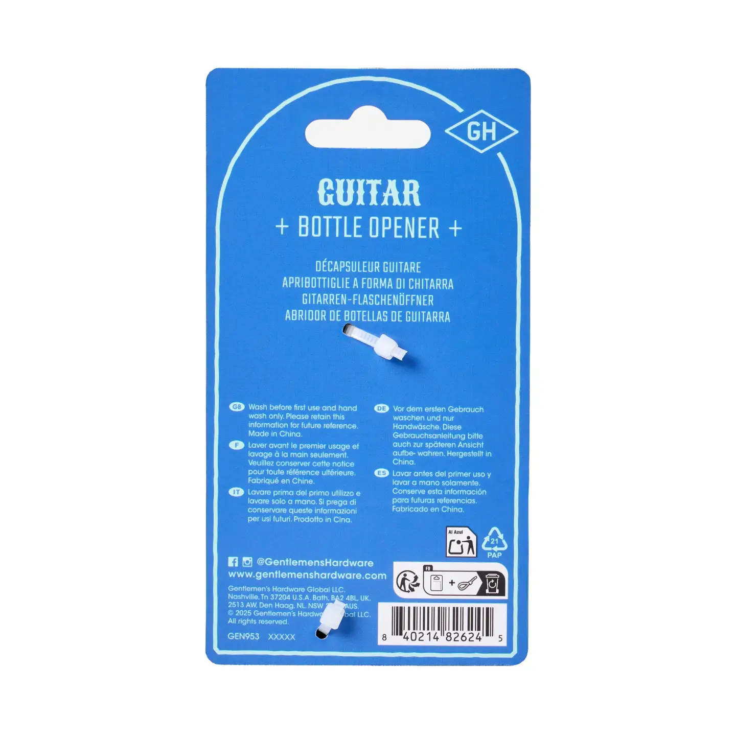 Ouvre-Bouteille Guitare, Paddywax – Image 2