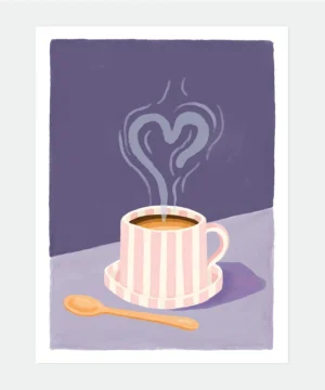 Affiche Love Coffee, ATWS