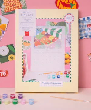 Alternative view of Calendrier à Peindre 2027, La Petite Epicerie