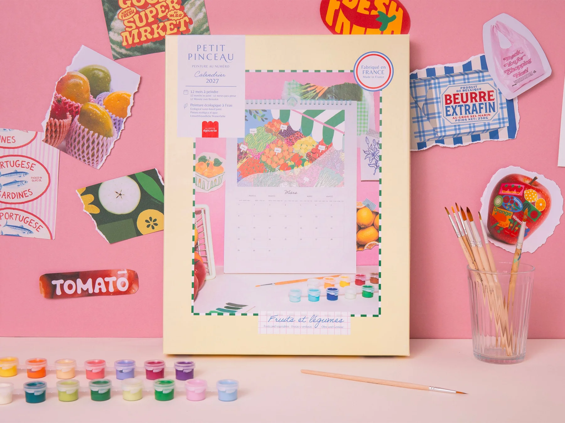Calendrier à Peindre 2027, La Petite Epicerie – Image 2