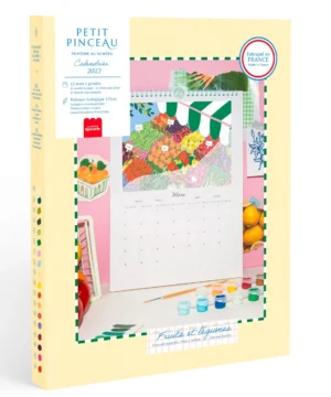 Calendrier à Peindre 2027, La Petite Epicerie
