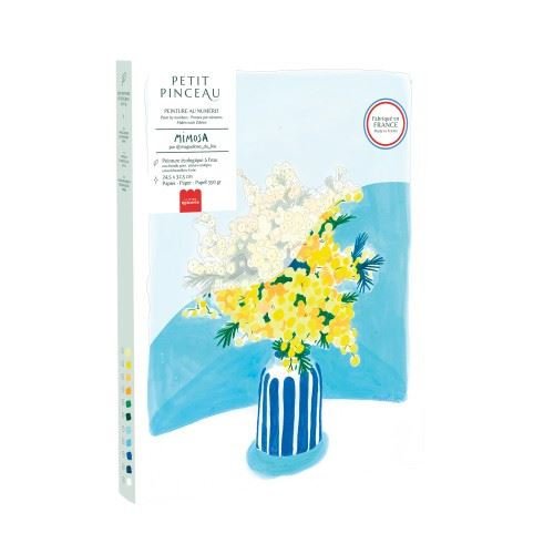 Coffret Peinture au Numéro Petit Pinceau Mimosa, La Petite Epicerie