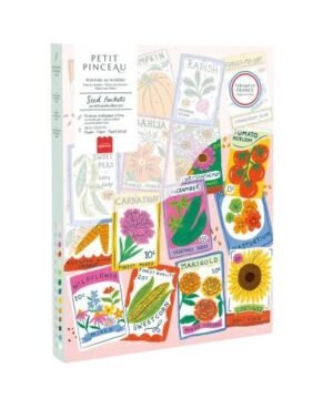 Coffret Peinture au Numéro Petit Pinceau Seed Packets, La Petite Epicerie