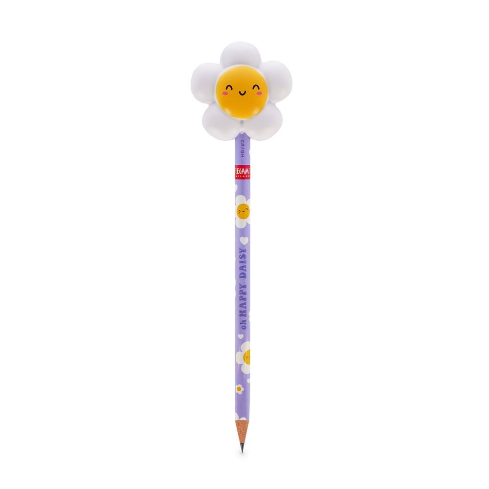 Crayon avec jouet anti-stress Daisy, Legami