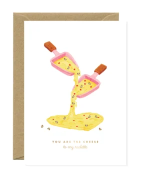 Carte de Vœux Tu es le Fromage de ma Raclette, ATWS