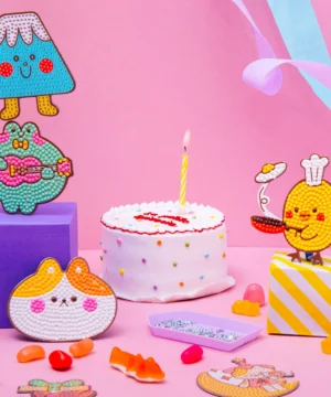 Alternative view of Party Pack Petit Diamond Kids Atelier 8 Magnets, La Petite Epicerie