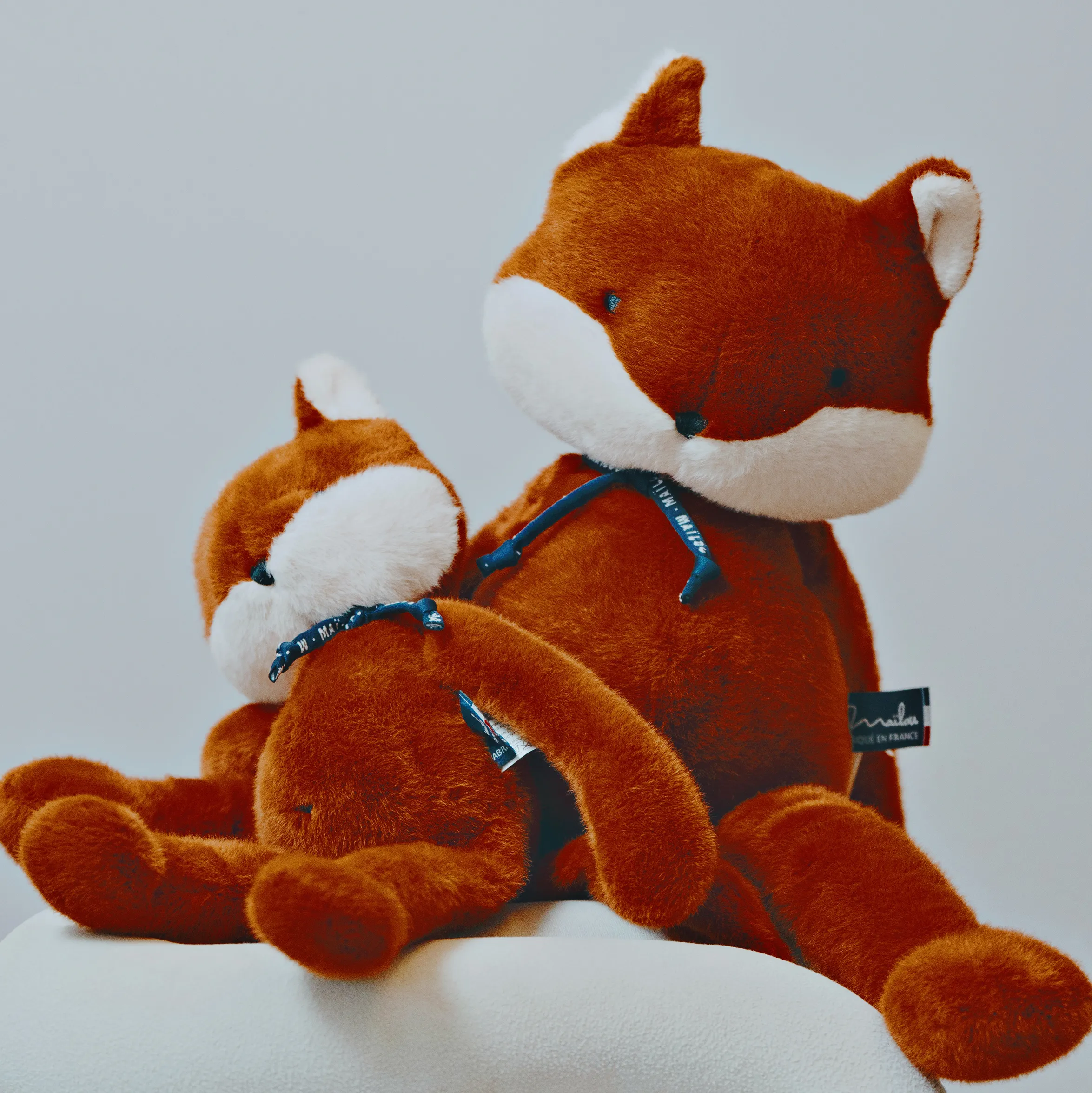 Peluche Renard Méloé Fauve 37cm, Mailou – Image 2