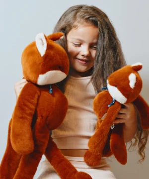 Peluche Renard Méloé Fauve 56 cm, Mailou