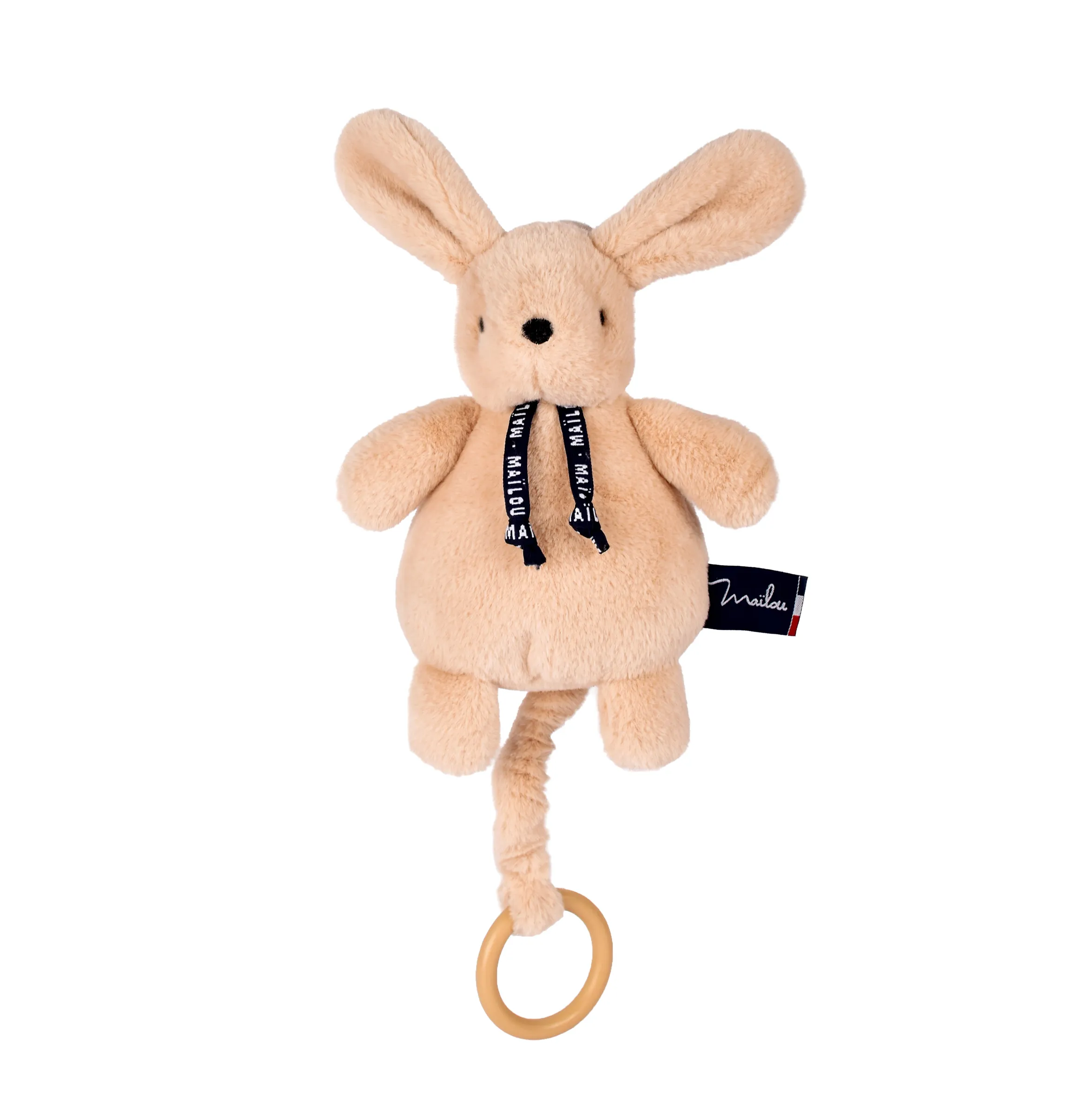 Lapin Dorlotin Boîte à Musique 21 cm Beige, Mailou – Image 2