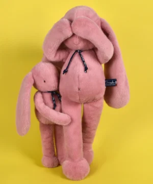 Lapin Méloé Rose 56 cm, Mailou