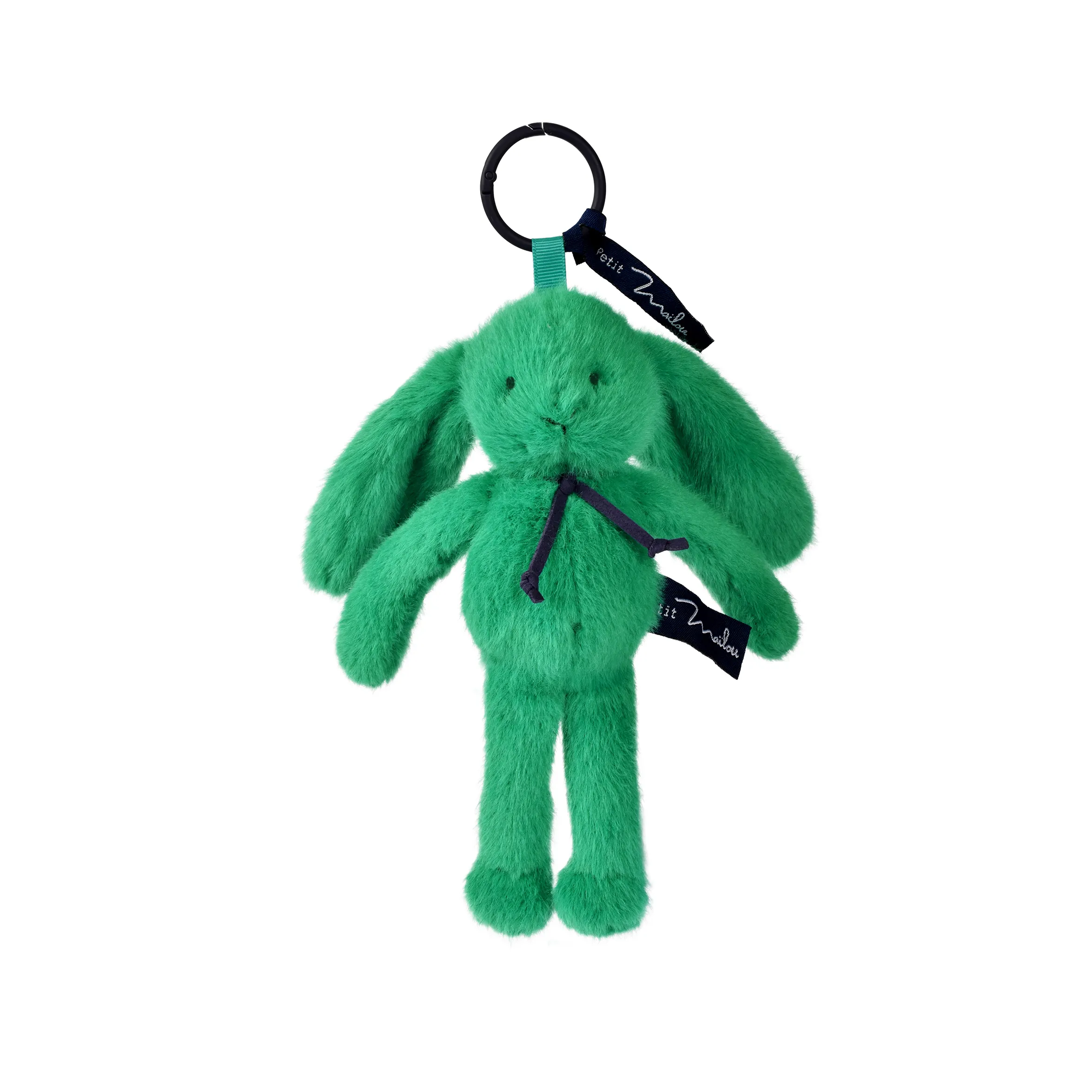 Porte-Clés Lapin Méloé 20 cm Vert Prairie, Mailou