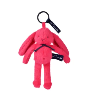 Porte-Clés Lapin Méloé 20 cm Fuchsia Peps, Mailou