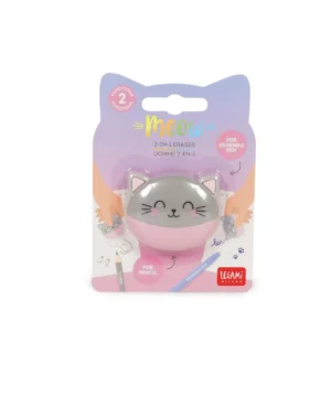 Gomme 2-en-1 Legami Meow Kitty, Legami