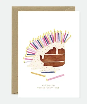 Carte d'Anniversaire « On Dirait que tu es Vieux », ATWS