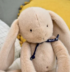 Alternative view of Peluche Le Petit Frenchie 30 cm Rose, Mailou
