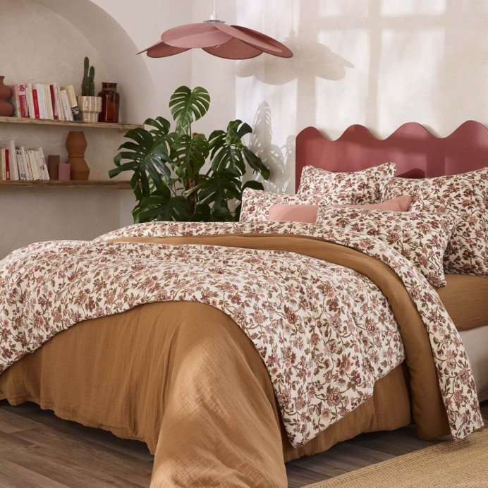 Édredon Sana 90 x 200 cm Double Gaze de Coton, L’Effet Papillon – Image 2